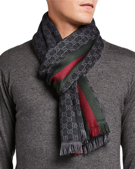 custom jacket scarves gucci|luxury scarf for men.